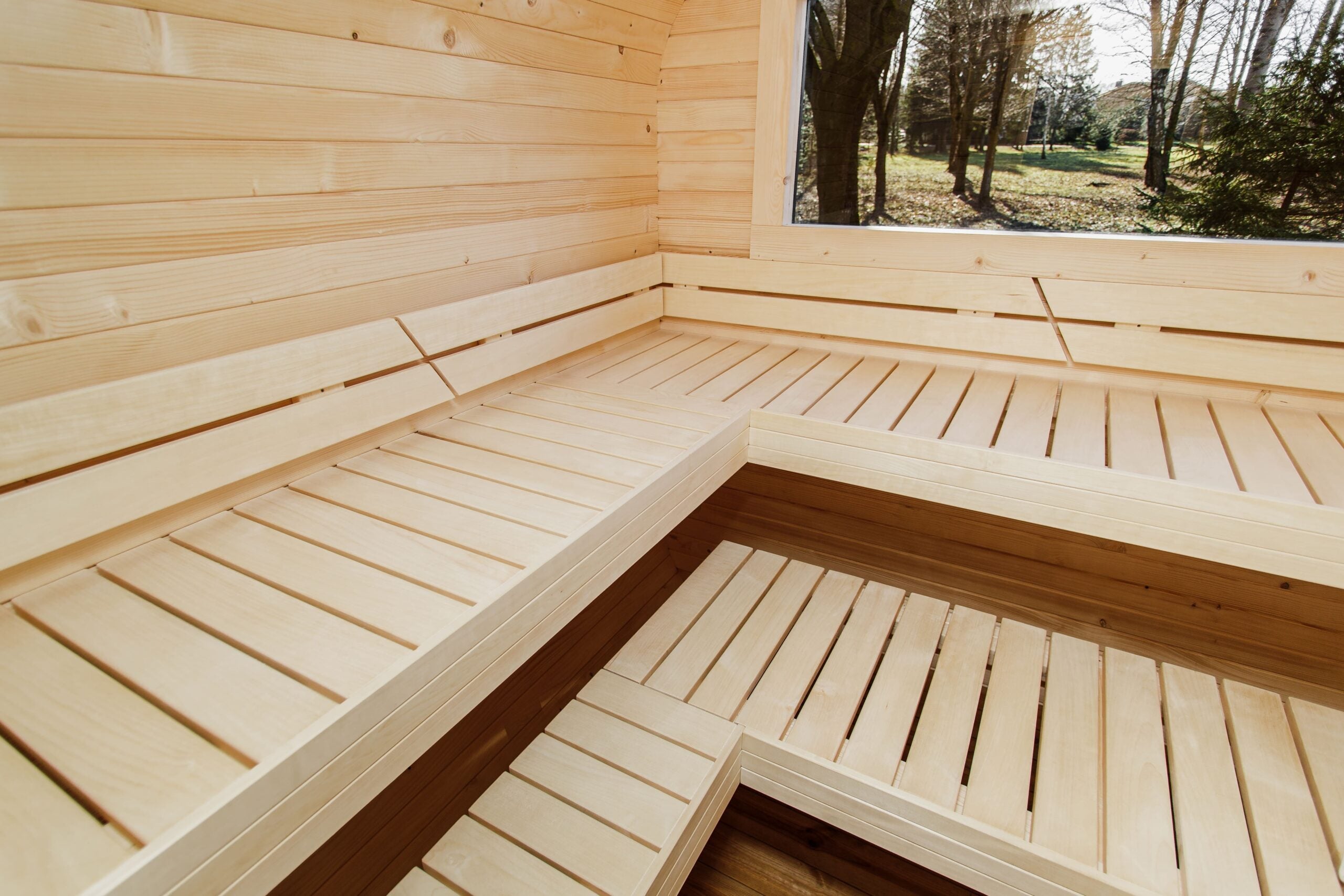 4M CUBE Sauna mit Vorraum
