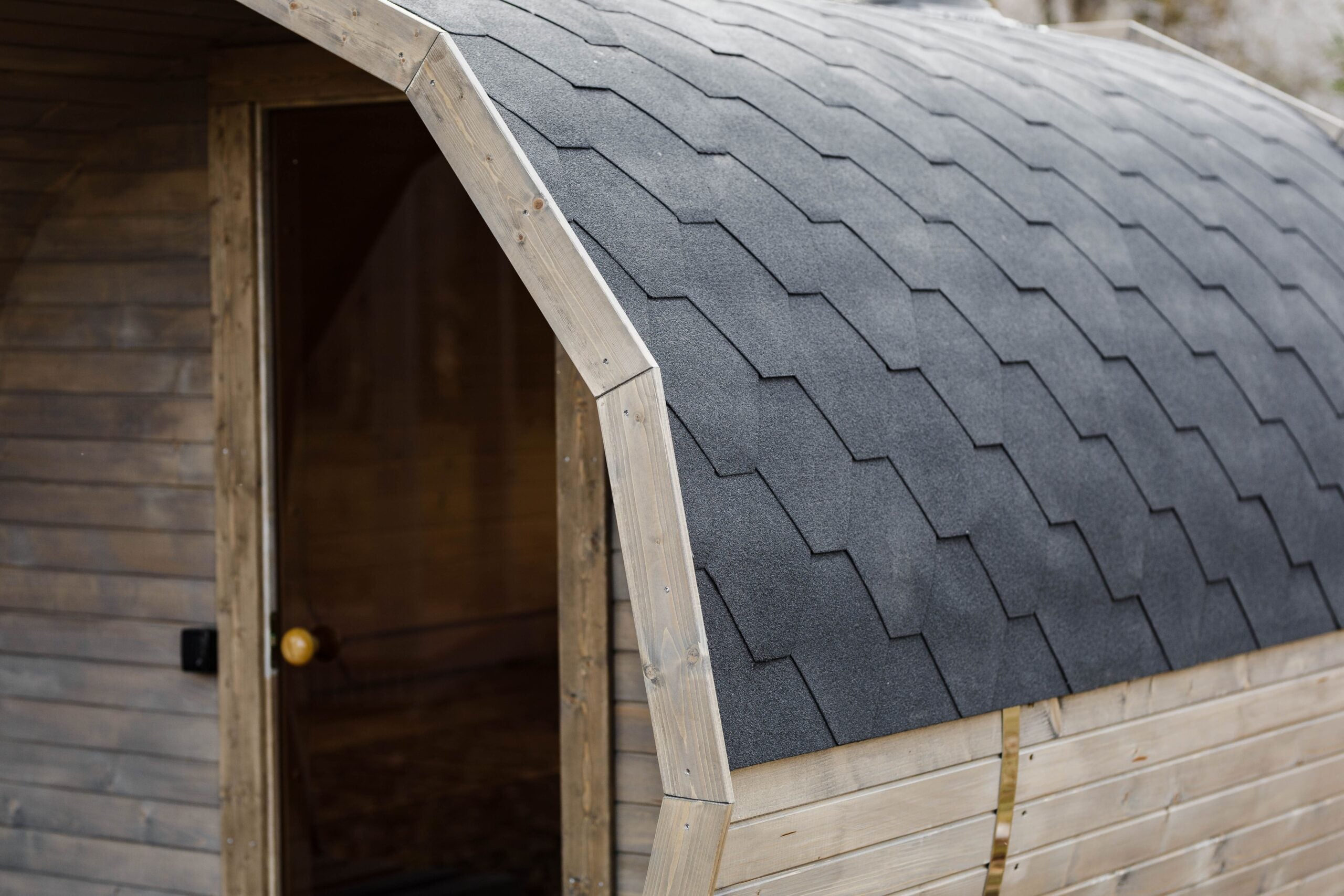 3M Rundsauna mit Terrasse