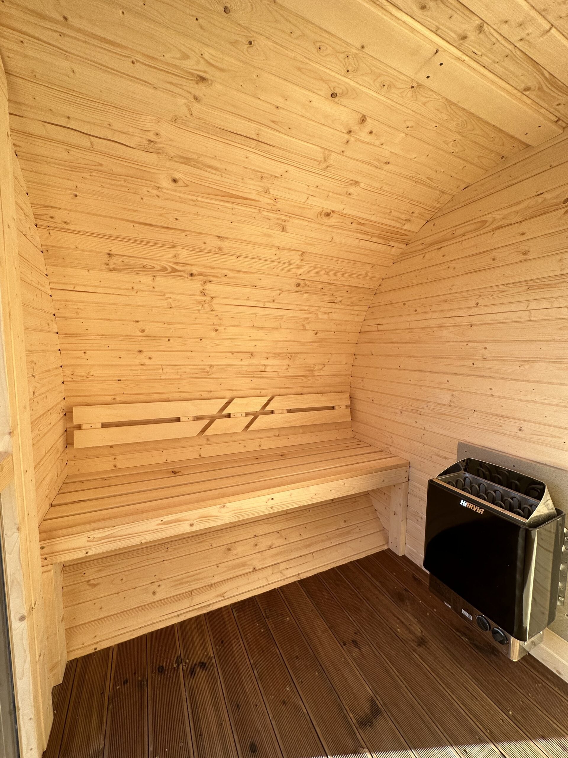 2M runde Sauna