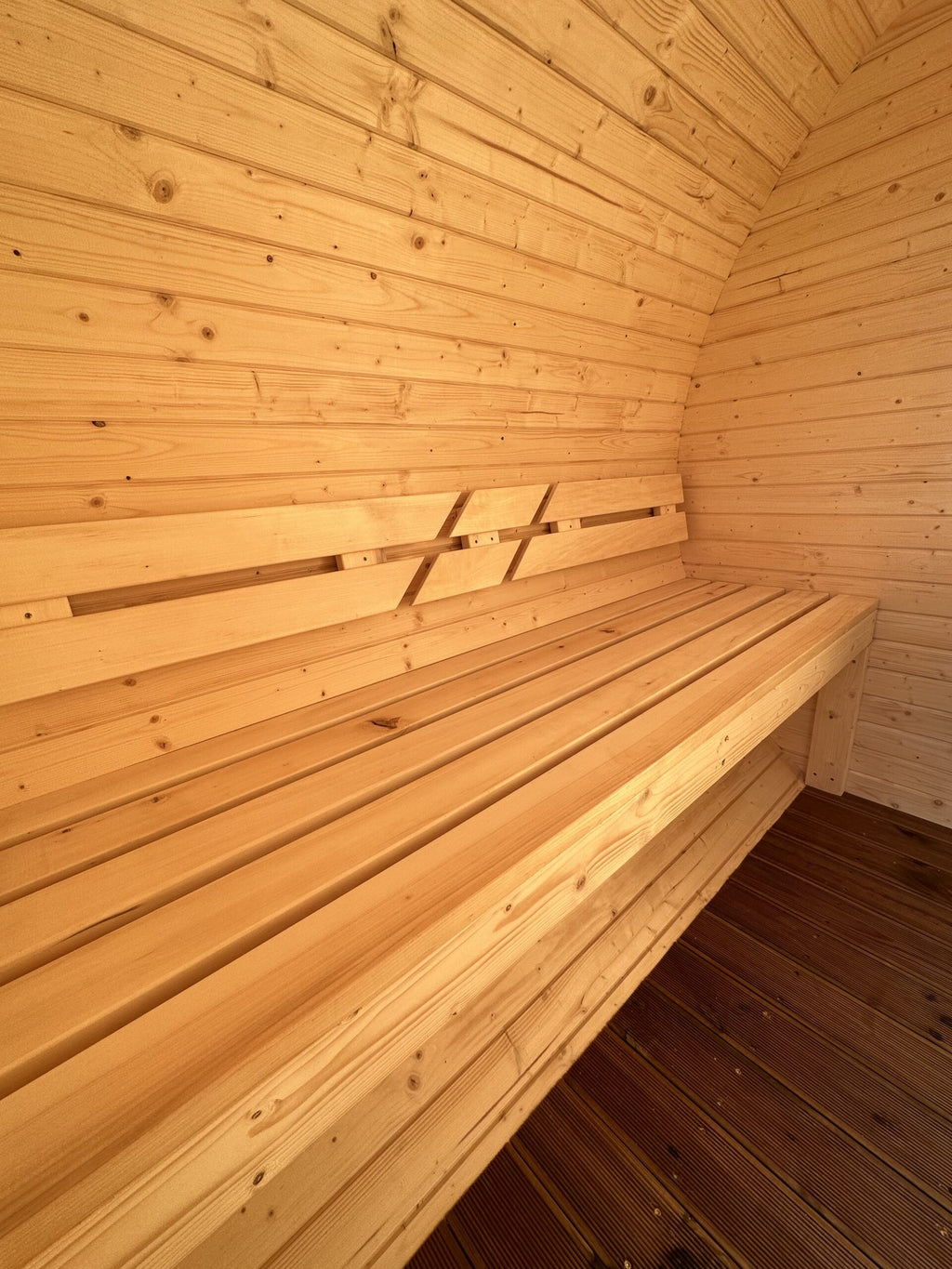 2M runde Sauna