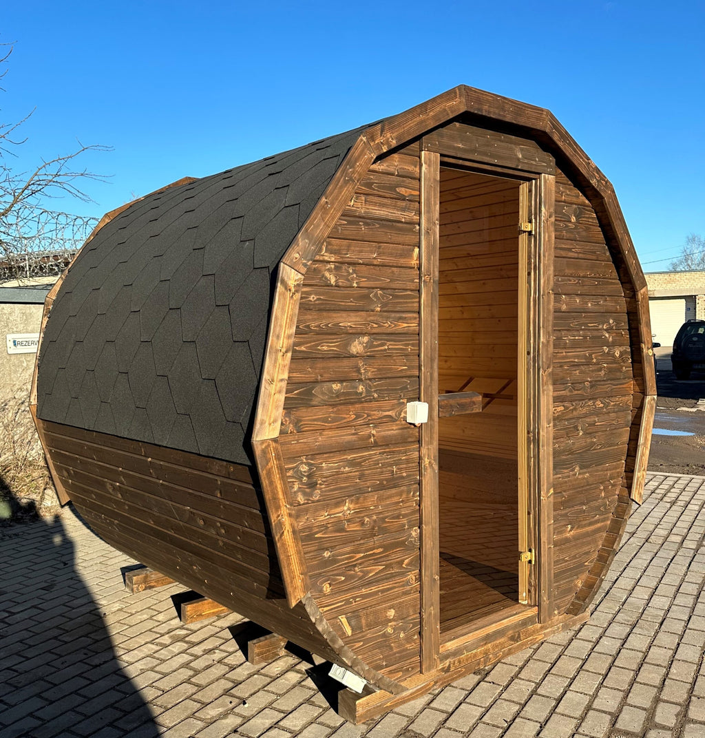 2M runde Sauna