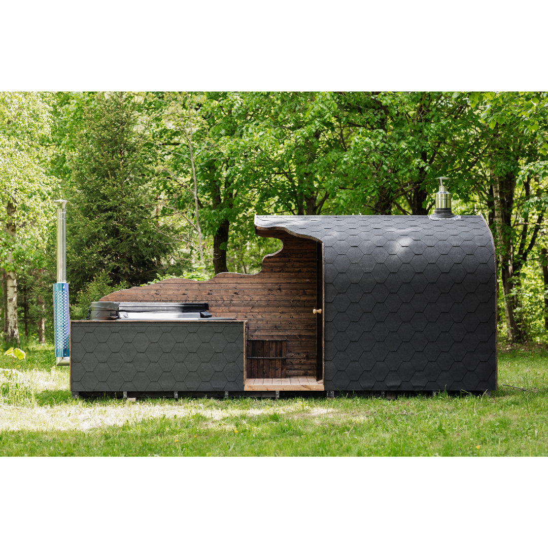 2-in-1 IGLU Sauna + Whirlpool