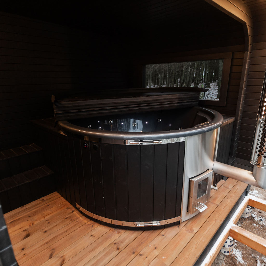 2-in-1 LUX Sauna + Whirlpool