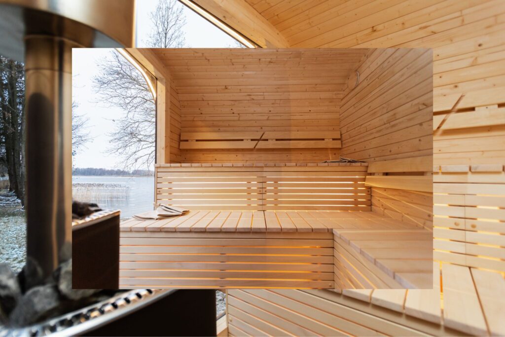 2-in-1 LUX Sauna + Whirlpool