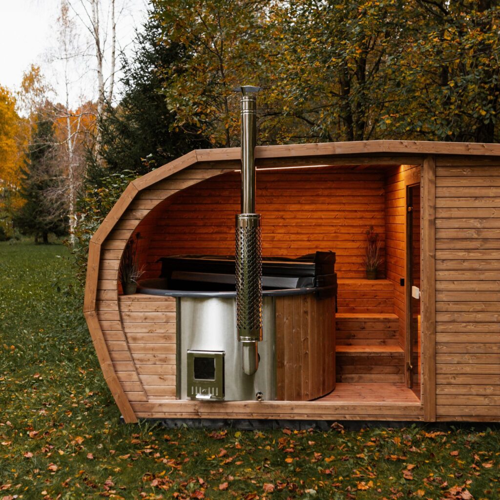 2-in-1 Oasis Sauna + Whirlpool