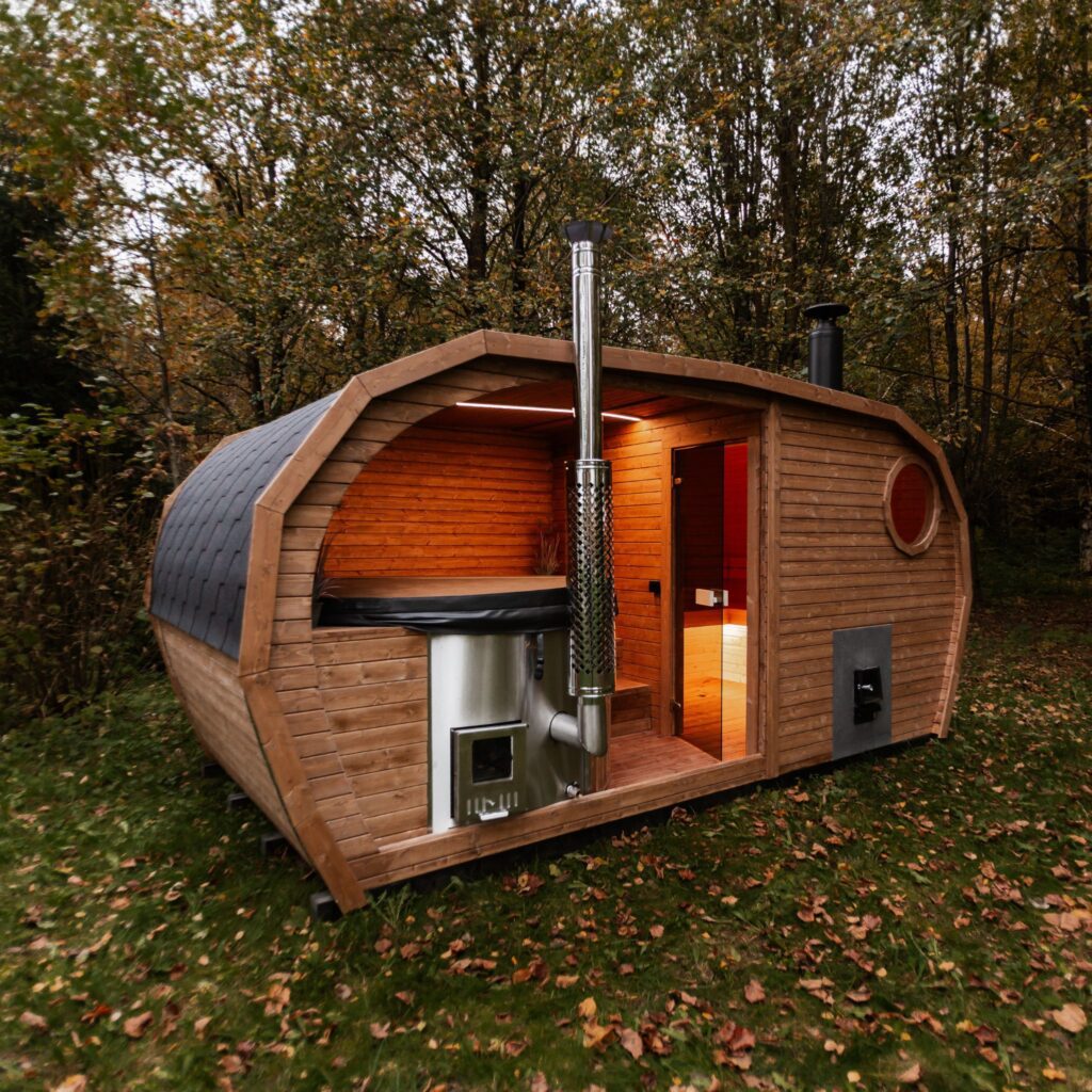 2-in-1 Oasis Sauna + Whirlpool