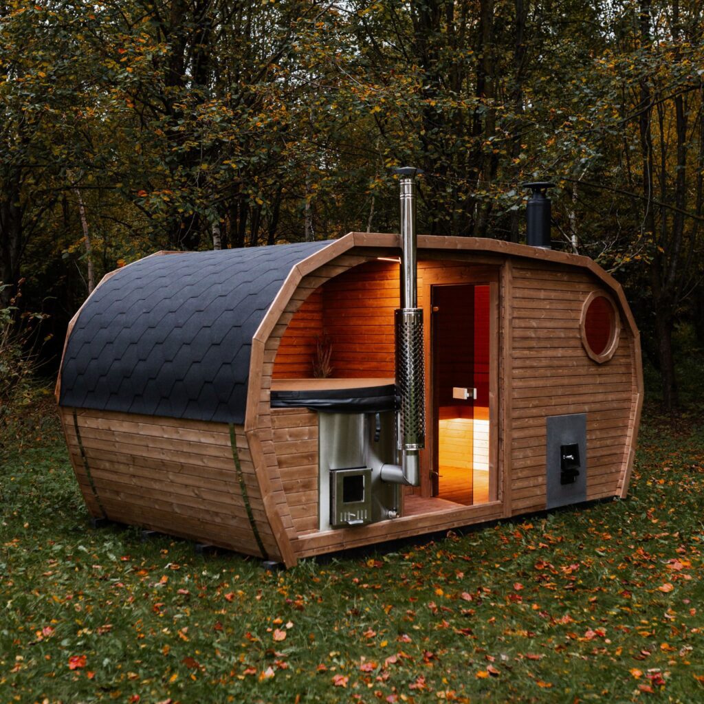 2-in-1 Oasis Sauna + Whirlpool