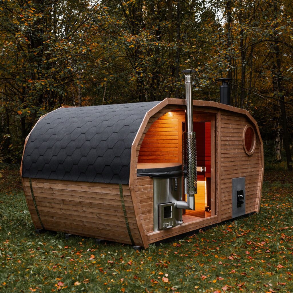 2-in-1 Oasis Sauna + Whirlpool