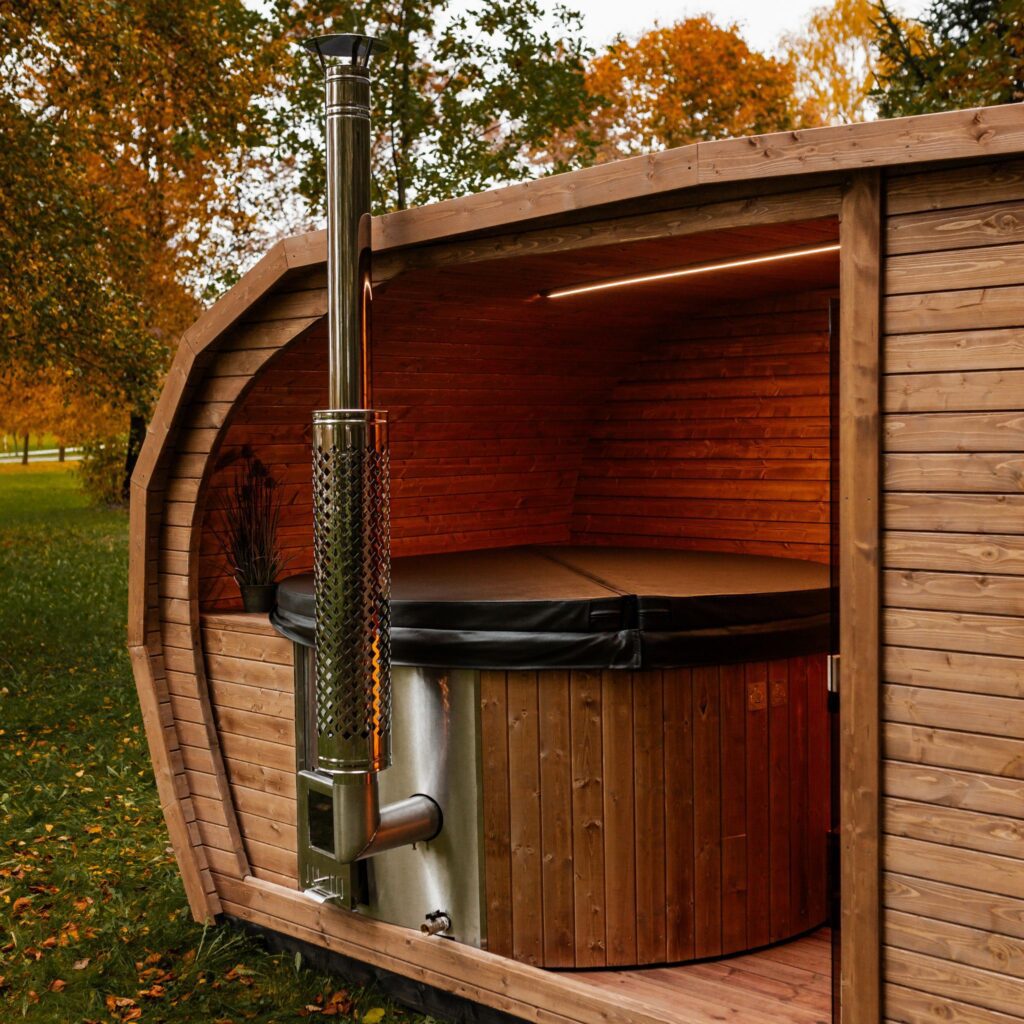 2-in-1 Oasis Sauna + Whirlpool