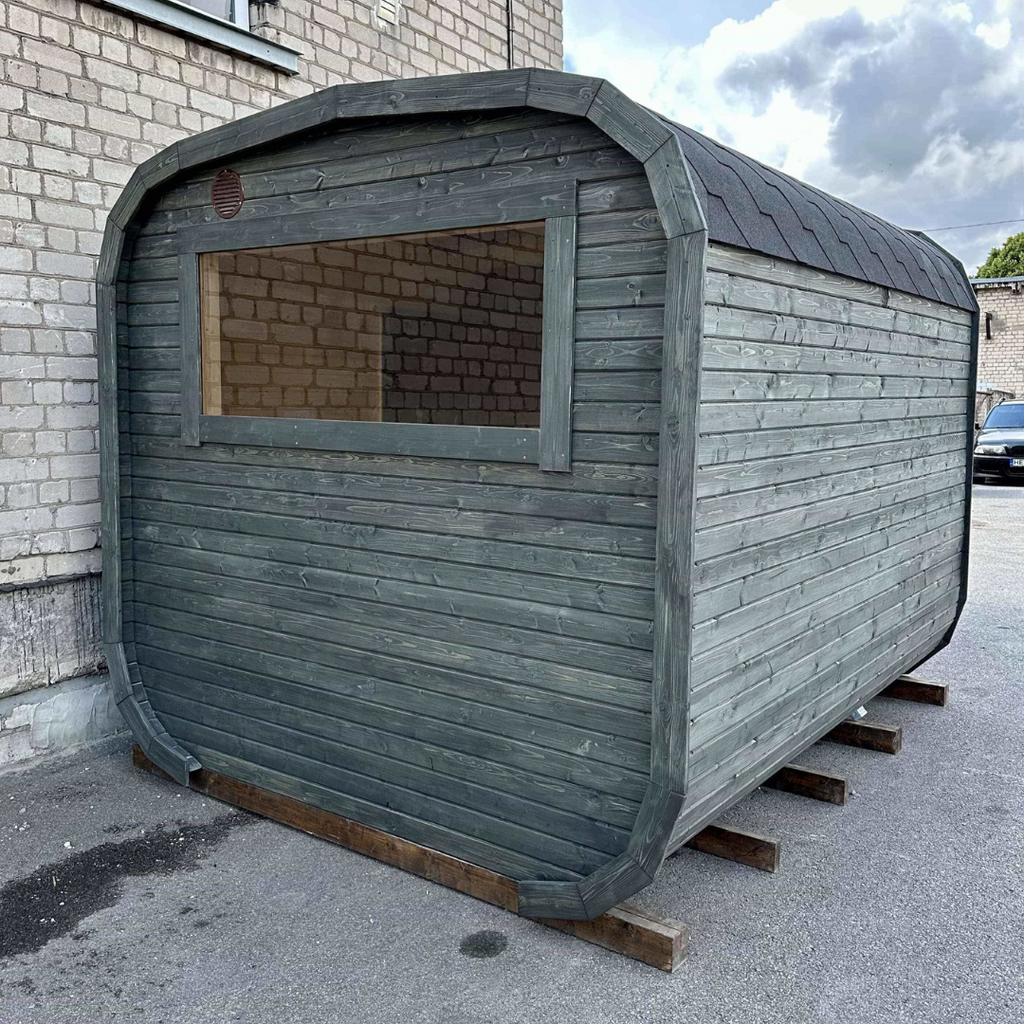 3M CUBE Sauna mit Terrasse