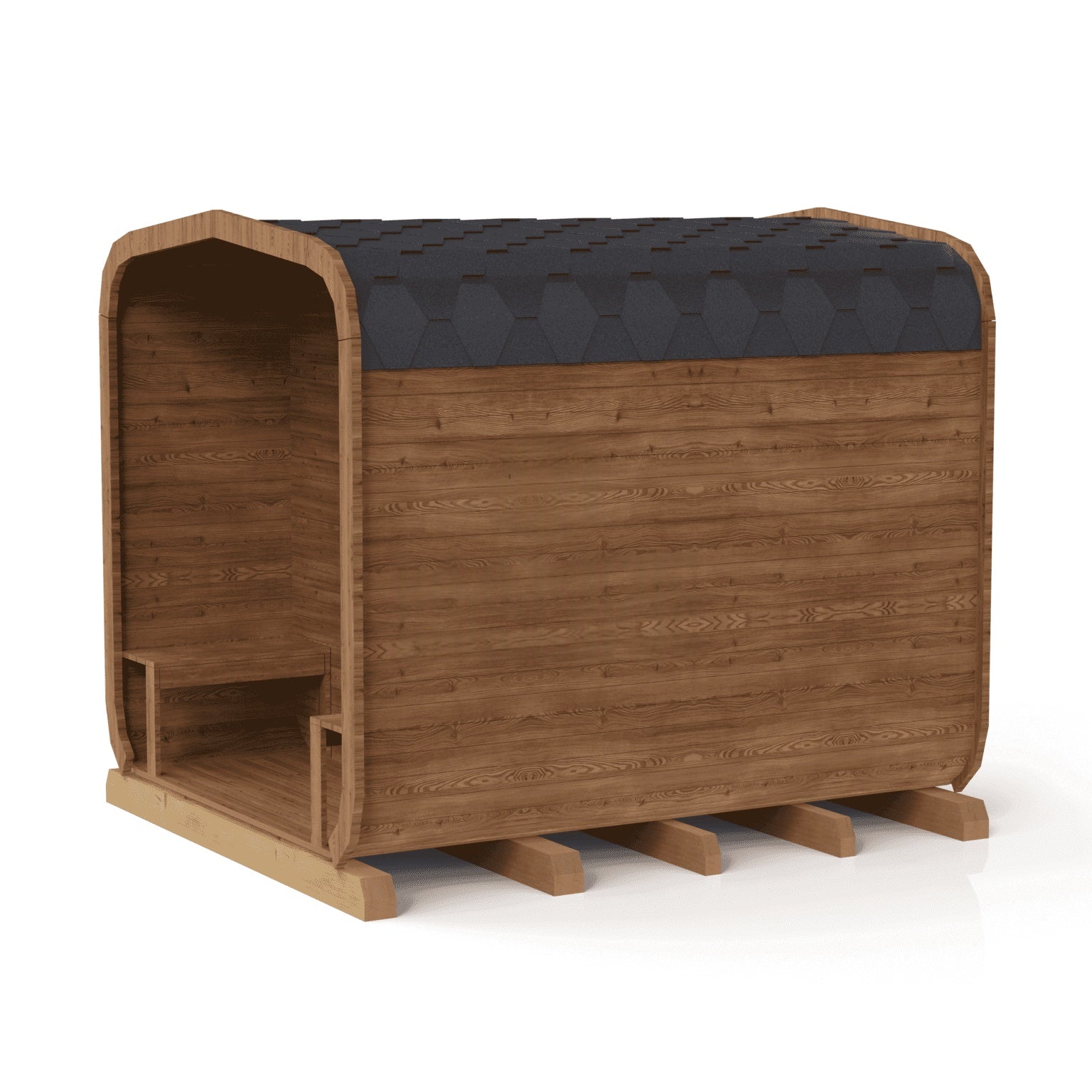 3M CUBE Sauna mit Terrasse