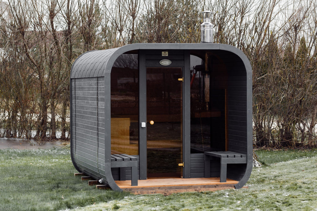 3M CUBE Sauna mit Terrasse