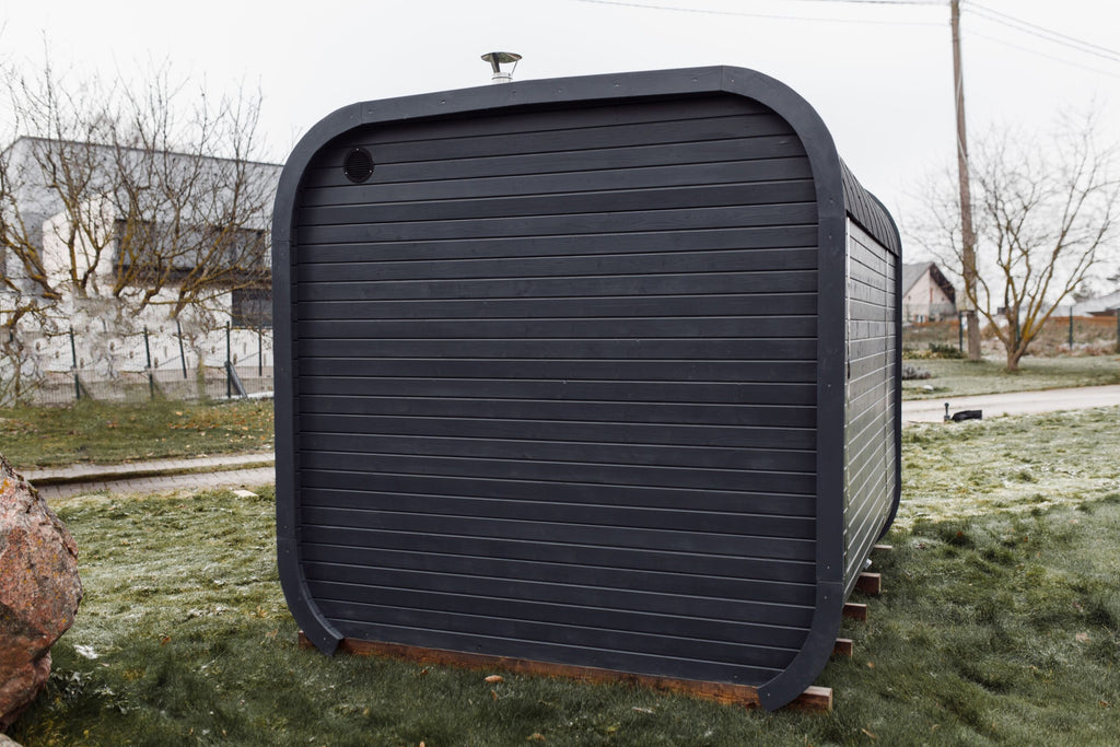 3M CUBE Sauna mit Terrasse