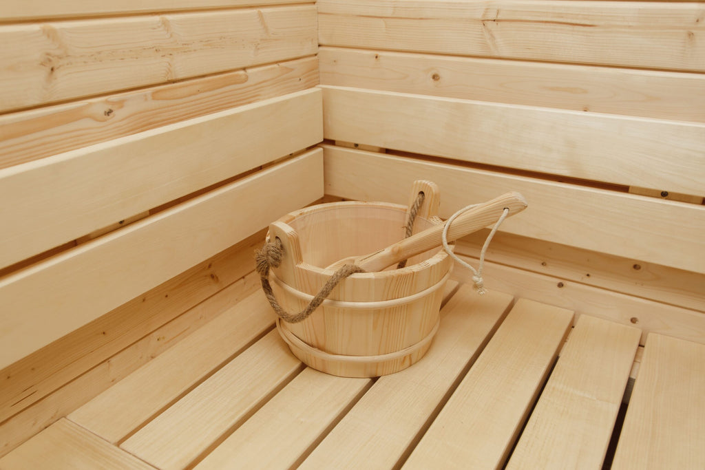 3M CUBE Sauna mit Terrasse