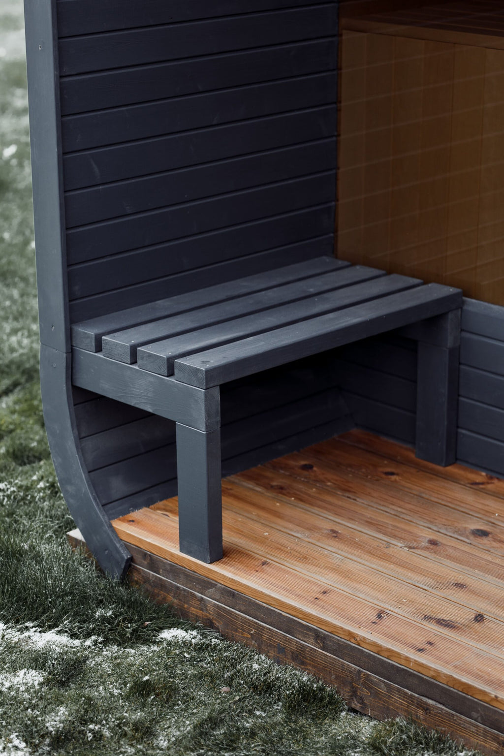 3M CUBE Sauna mit Terrasse