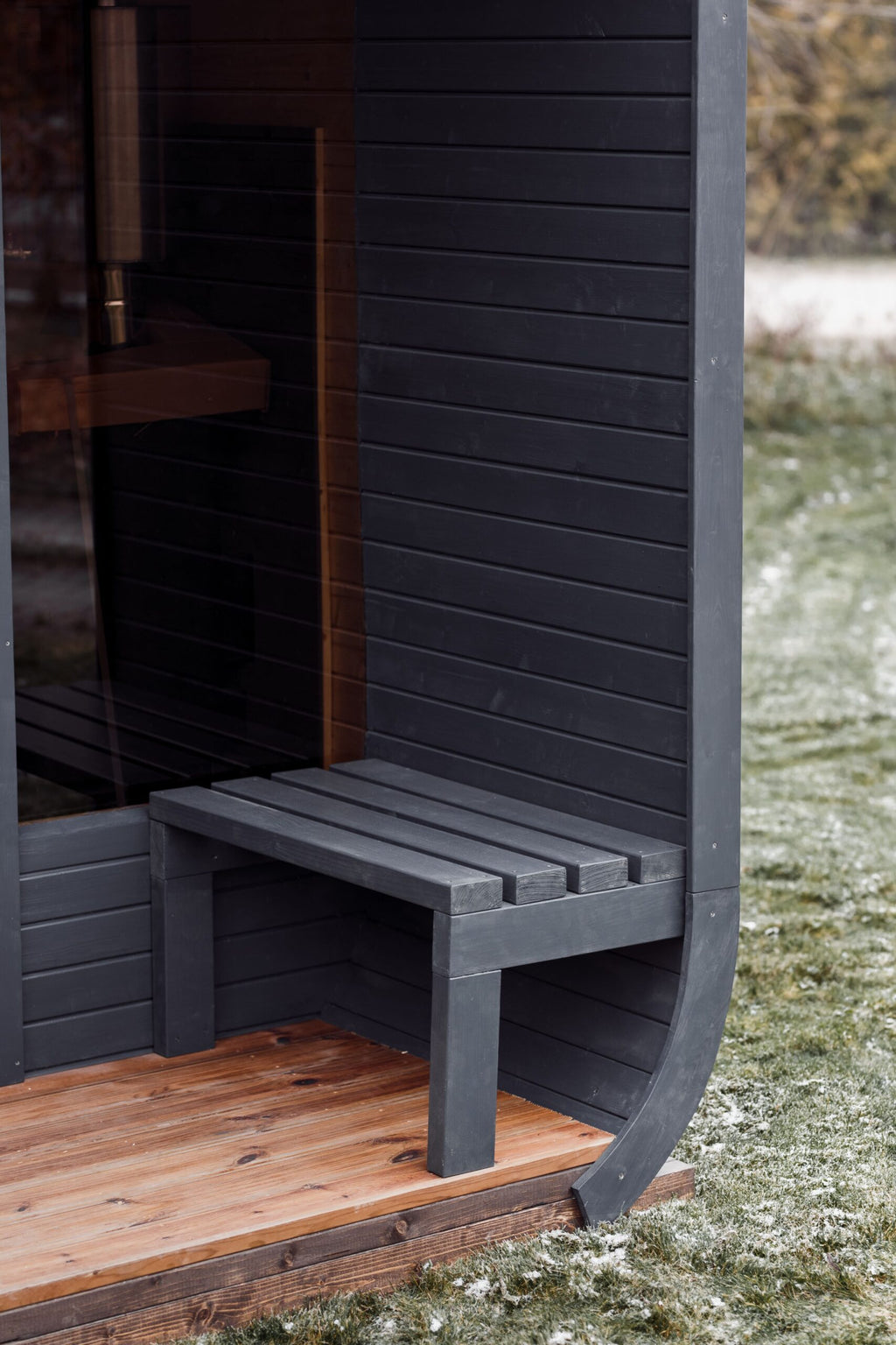 3M CUBE Sauna mit Terrasse