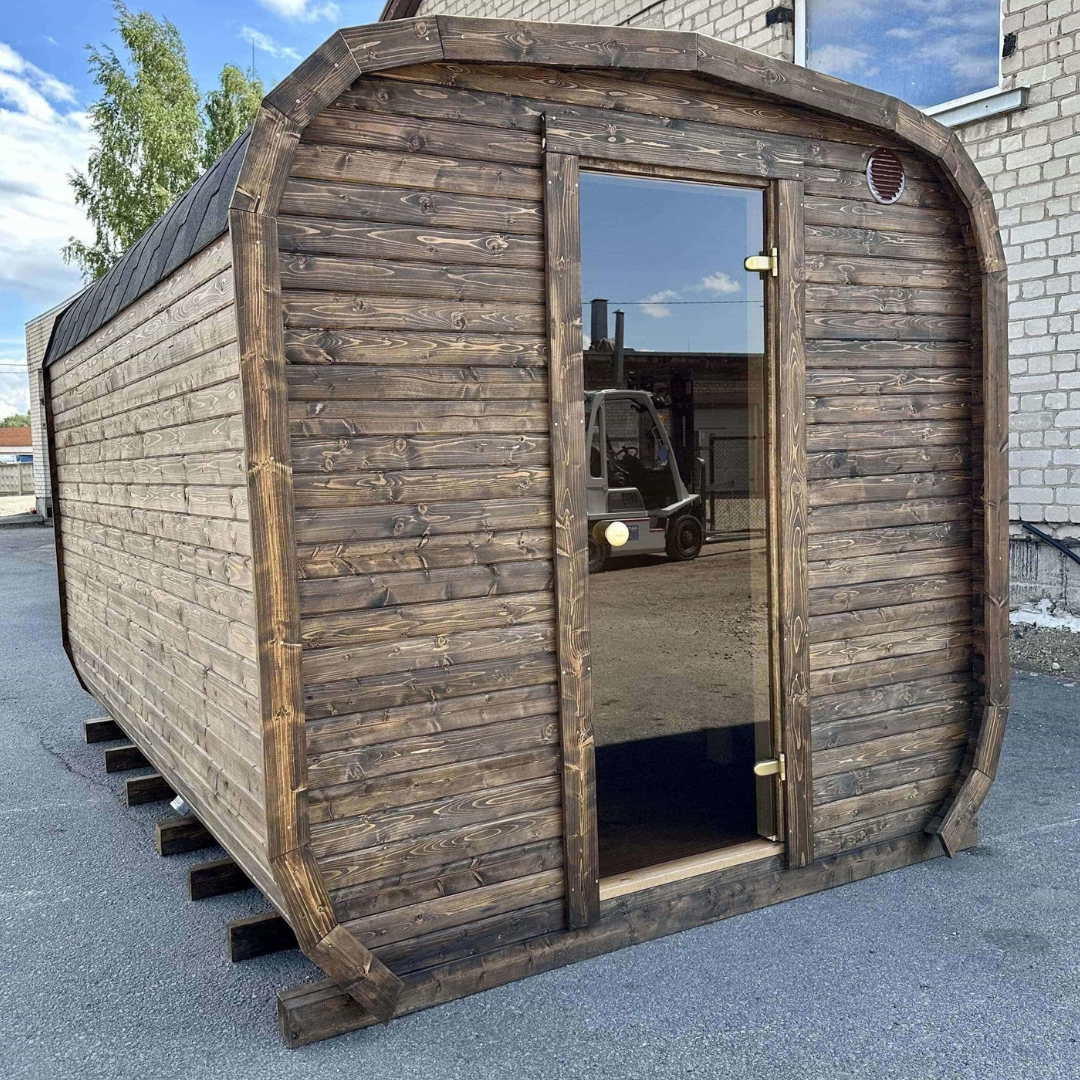 4M CUBE Sauna mit Vorraum