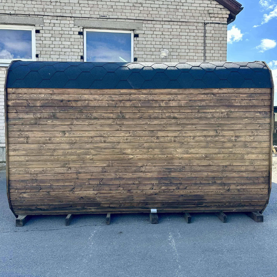 4M CUBE Sauna mit Vorraum