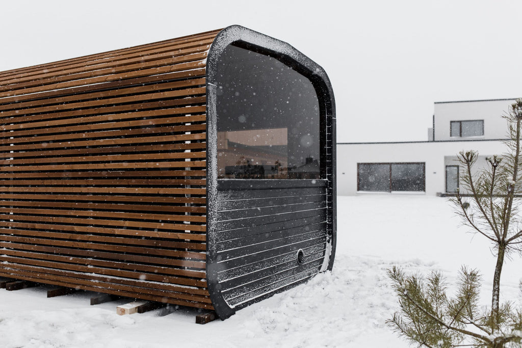 Cube PLATINUM 245×500 Sauna – Thermoholz