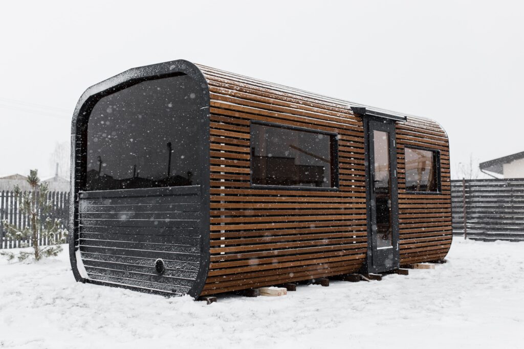 Cube PLATINUM 245×500 Sauna – Thermoholz