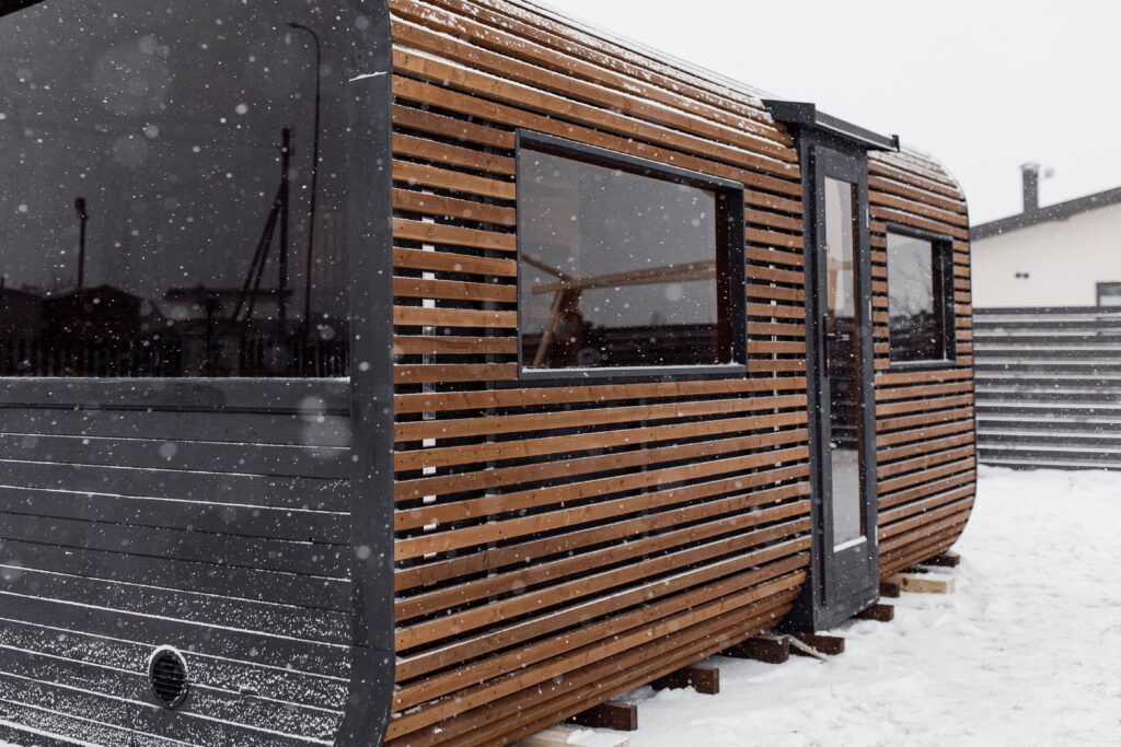 Cube PLATINUM 245×500 Sauna – Thermoholz