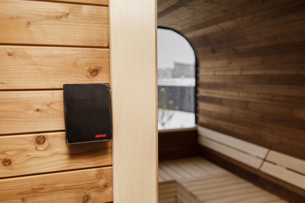 Cube PLATINUM 245×500 Sauna – Thermoholz