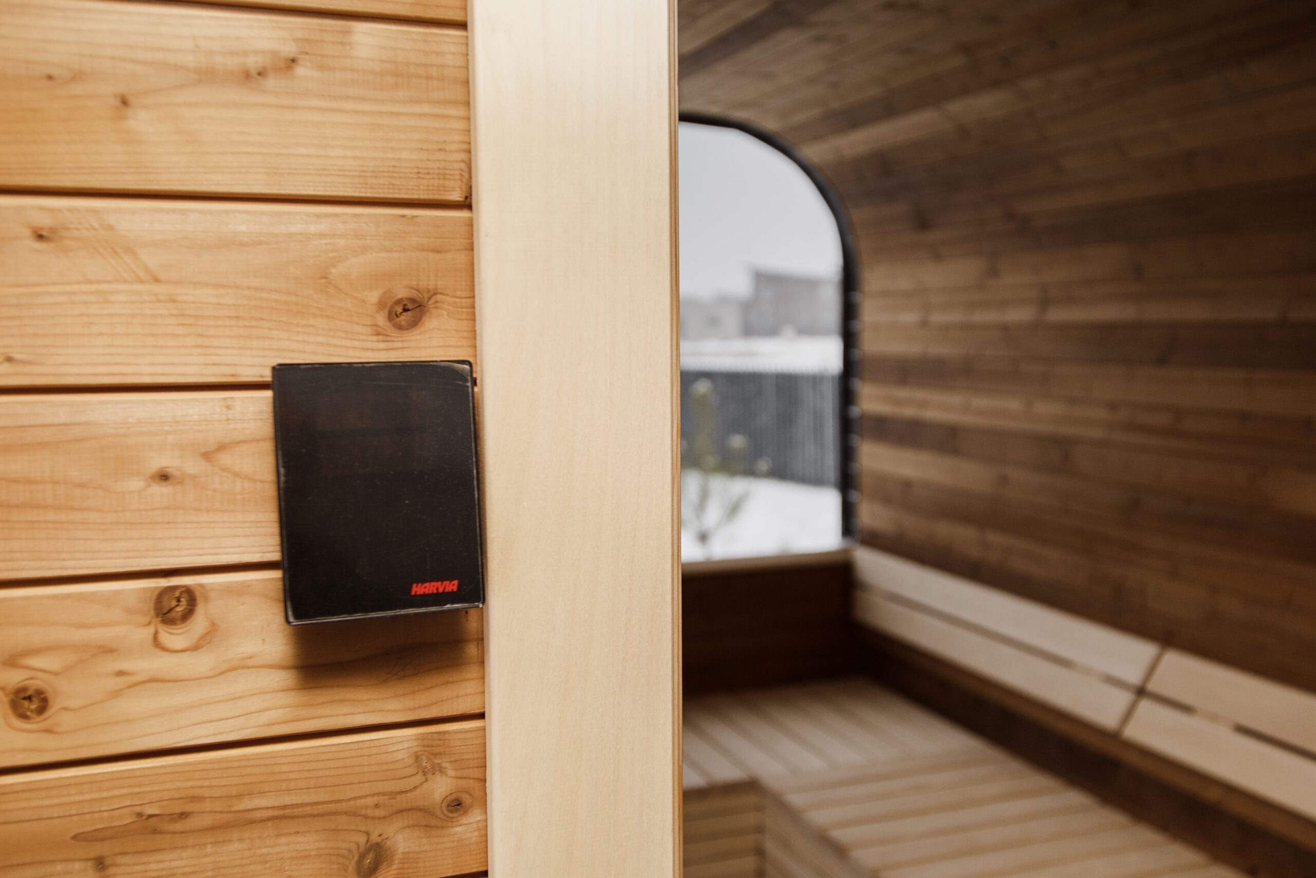 Cube PLATINUM 245×500 Sauna – Thermoholz