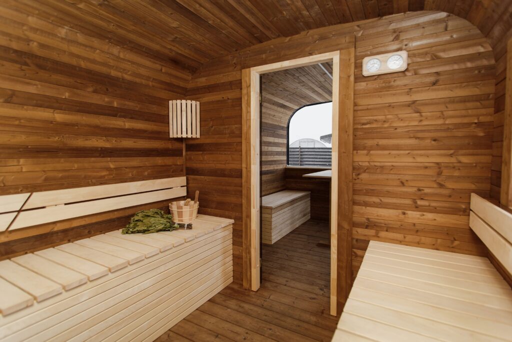 Cube PLATINUM 245×500 Sauna – Thermoholz
