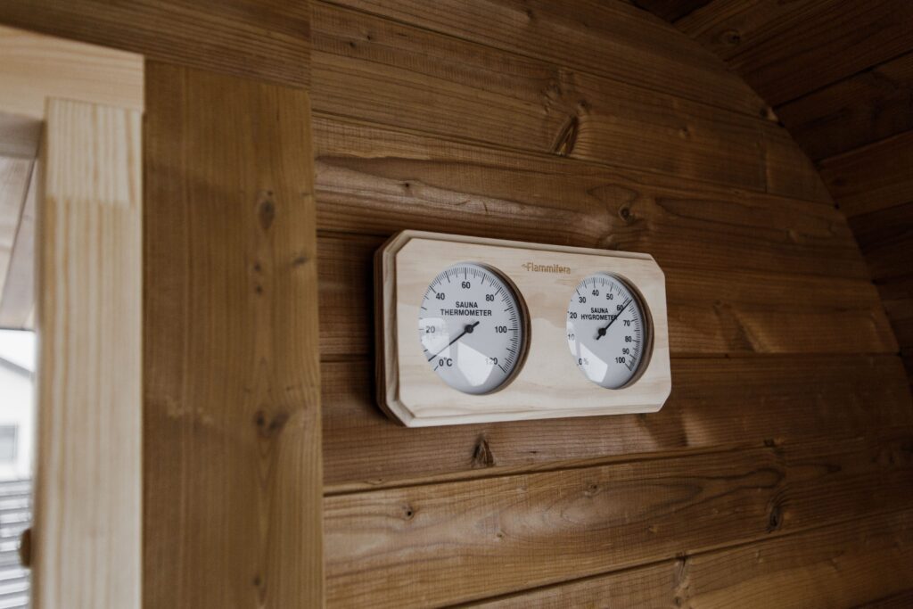 Cube PLATINUM 245×500 Sauna – Thermoholz