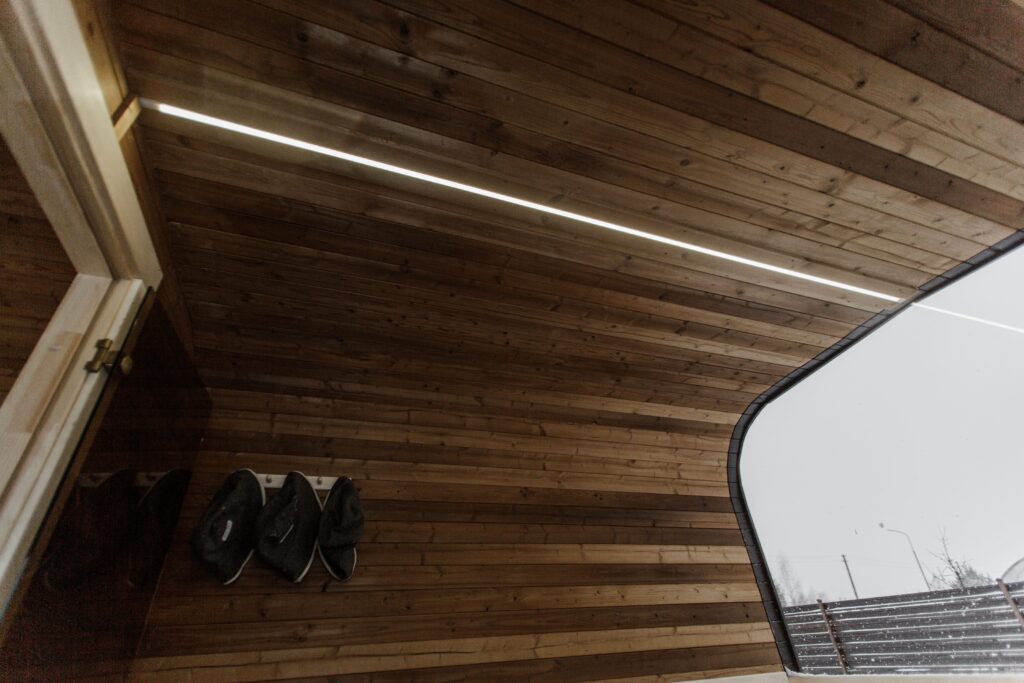 Cube PLATINUM 245×500 Sauna – Thermoholz