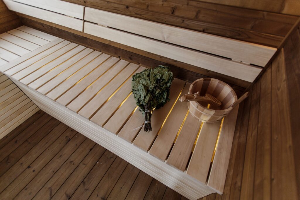 Cube PLATINUM 245×500 Sauna – Thermoholz