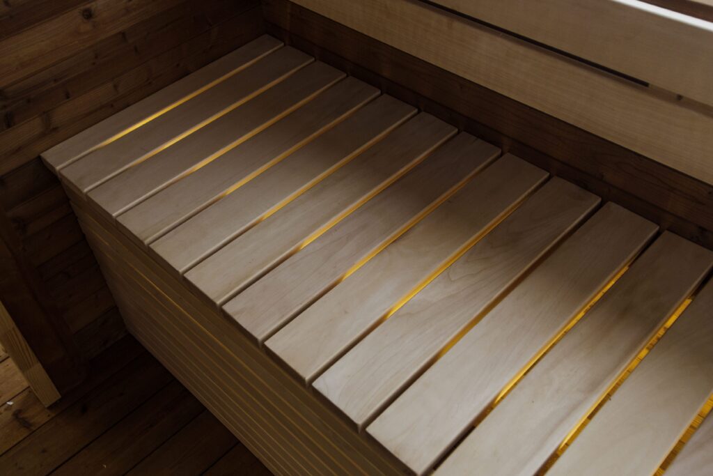 Cube PLATINUM 245×500 Sauna – Thermoholz