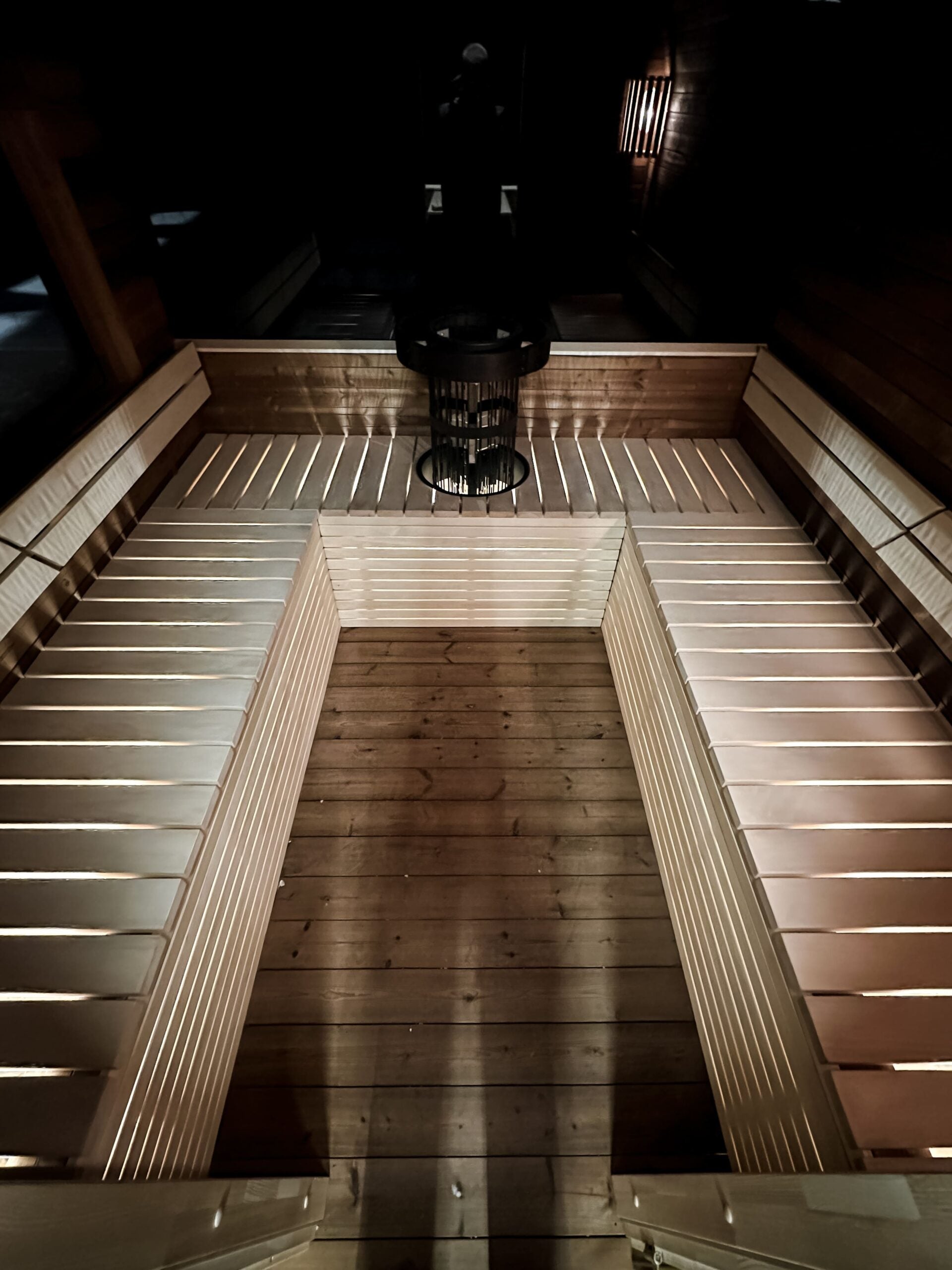 Cube PLATINUM 245×500 Sauna – Thermoholz