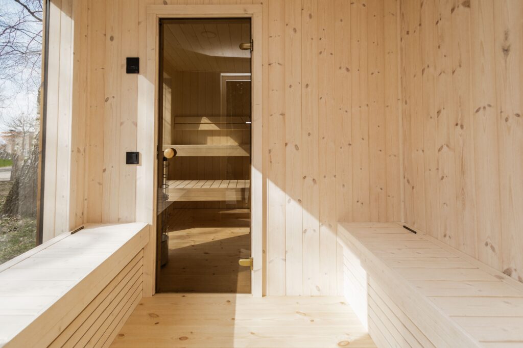 Rahmensauna Glow 240×400