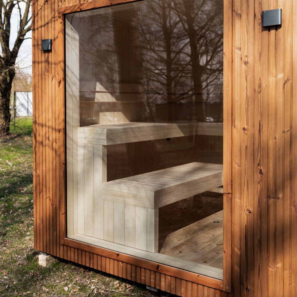 Rahmensauna Glow 240×400