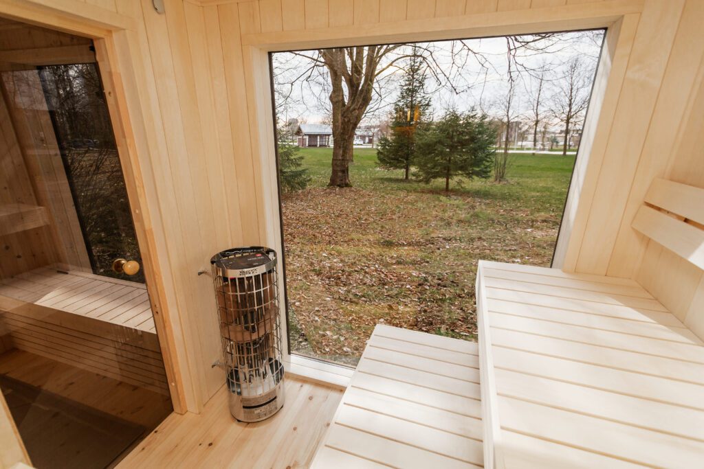 Rahmensauna Glow 240×400