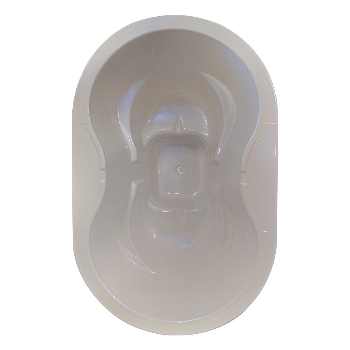 Acryl-Whirlpool OFURO (mit Außenheizung) – Verbranntes Holz