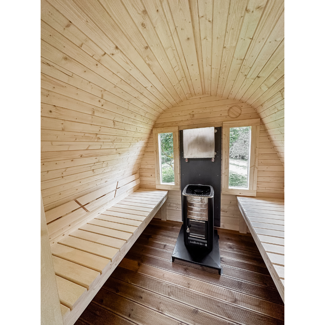 IGLU Sauna mit Vorraum 3,5 m