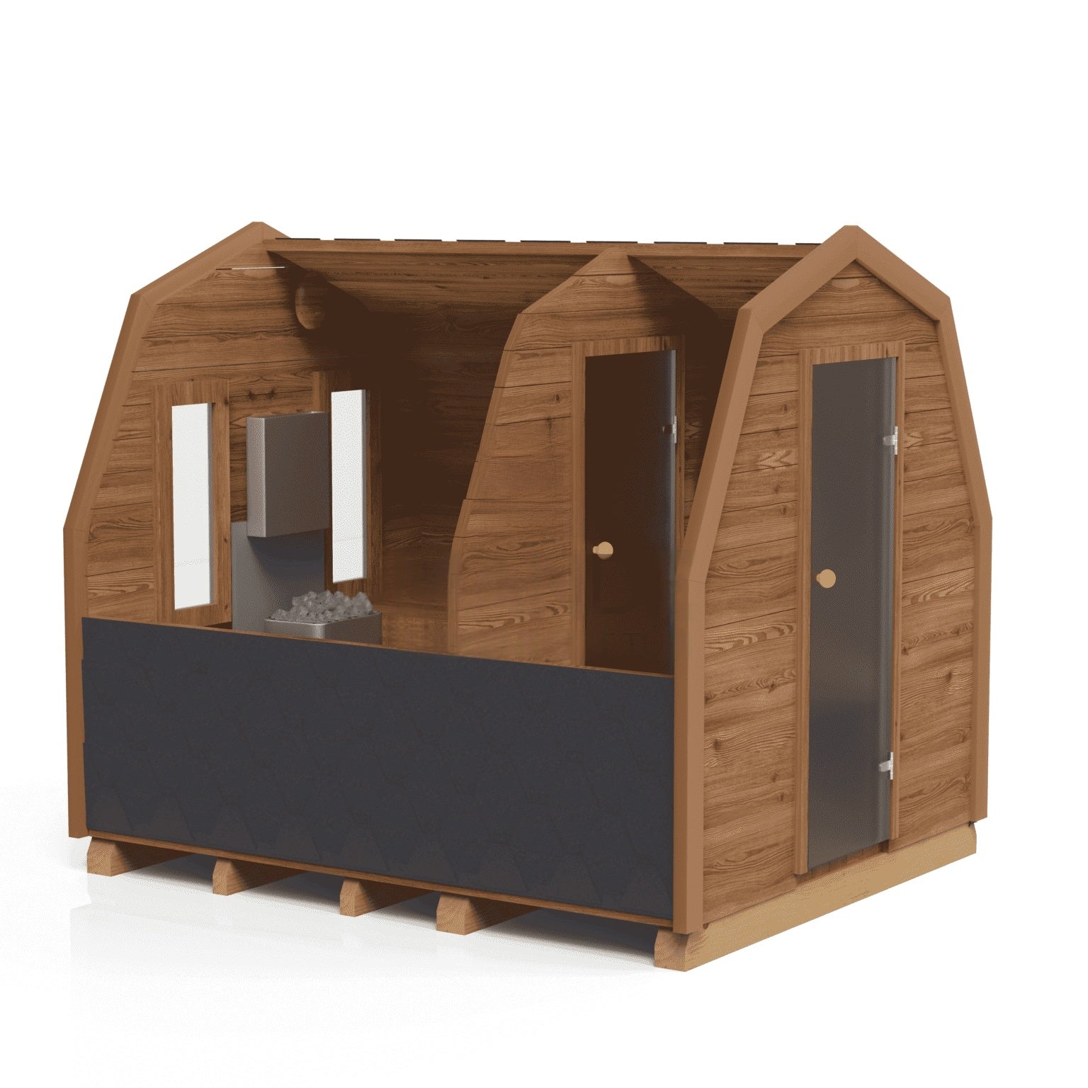 IGLU Sauna mit Vorraum 3,5 m