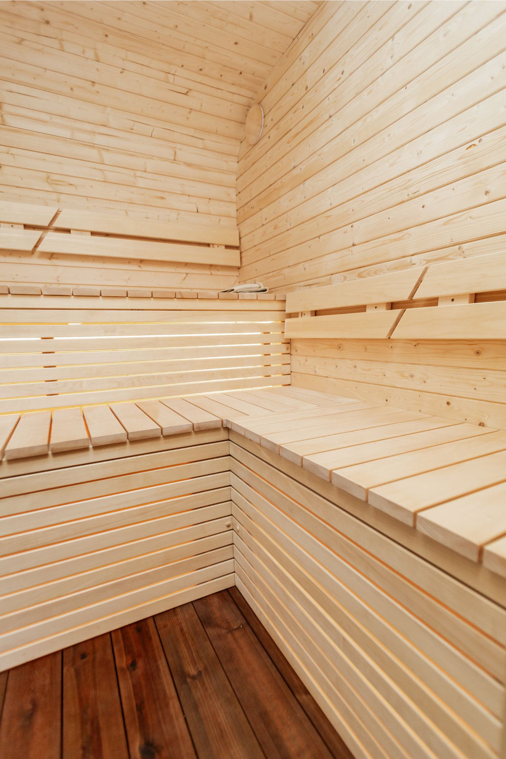 LUX REVERSE Sauna mit Vorsauna 245×400