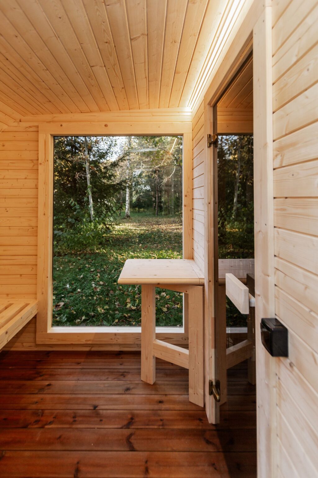 LUX REVERSE Sauna mit Vorsauna 245×400