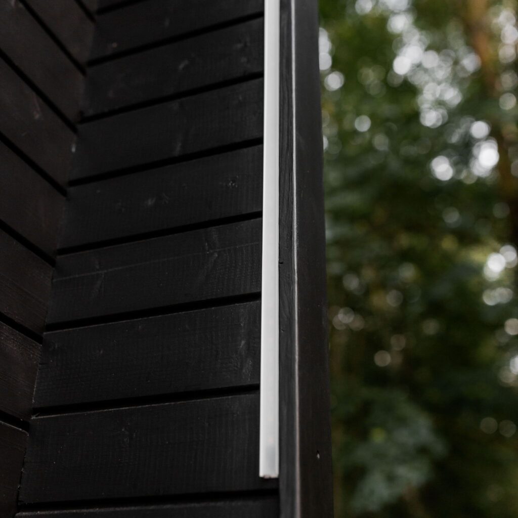 LUX Sauna mit Vorraum 245×500