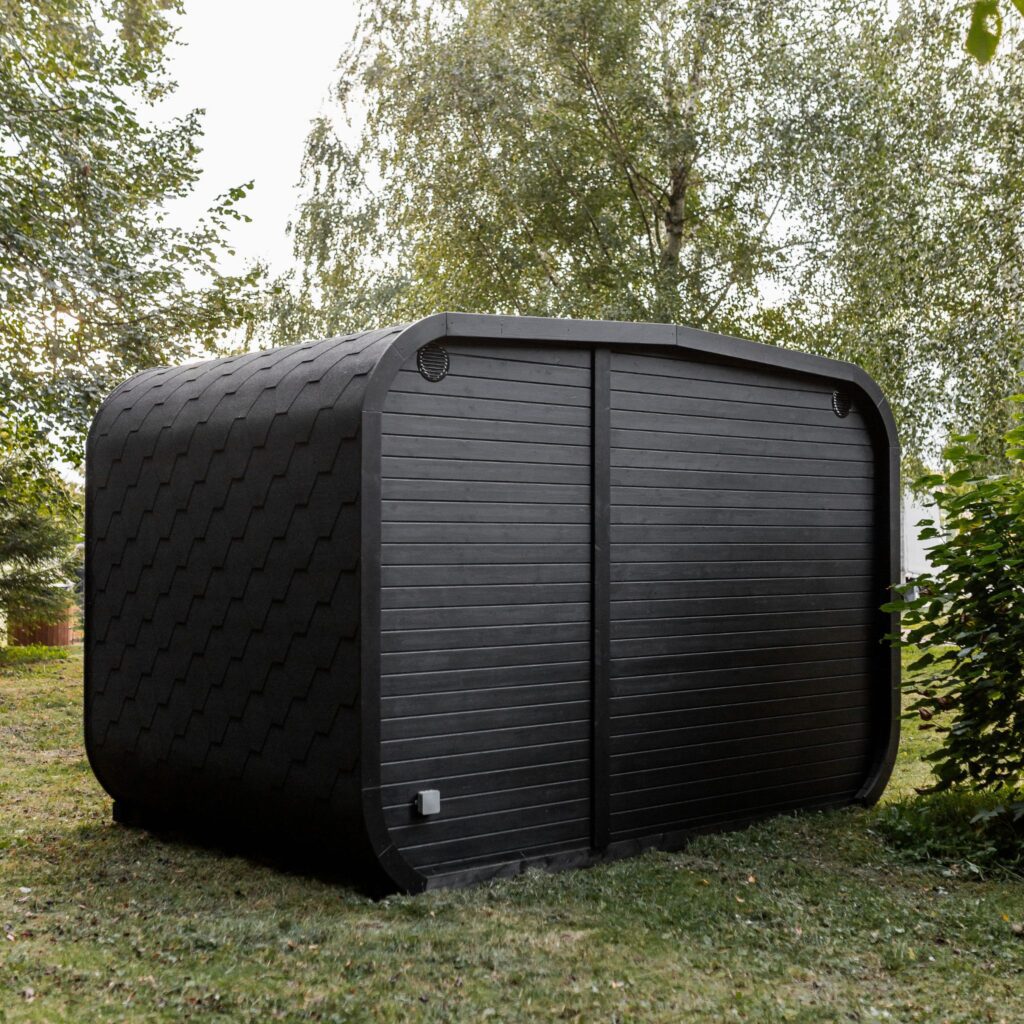 LUX Sauna mit Vorraum 245×500