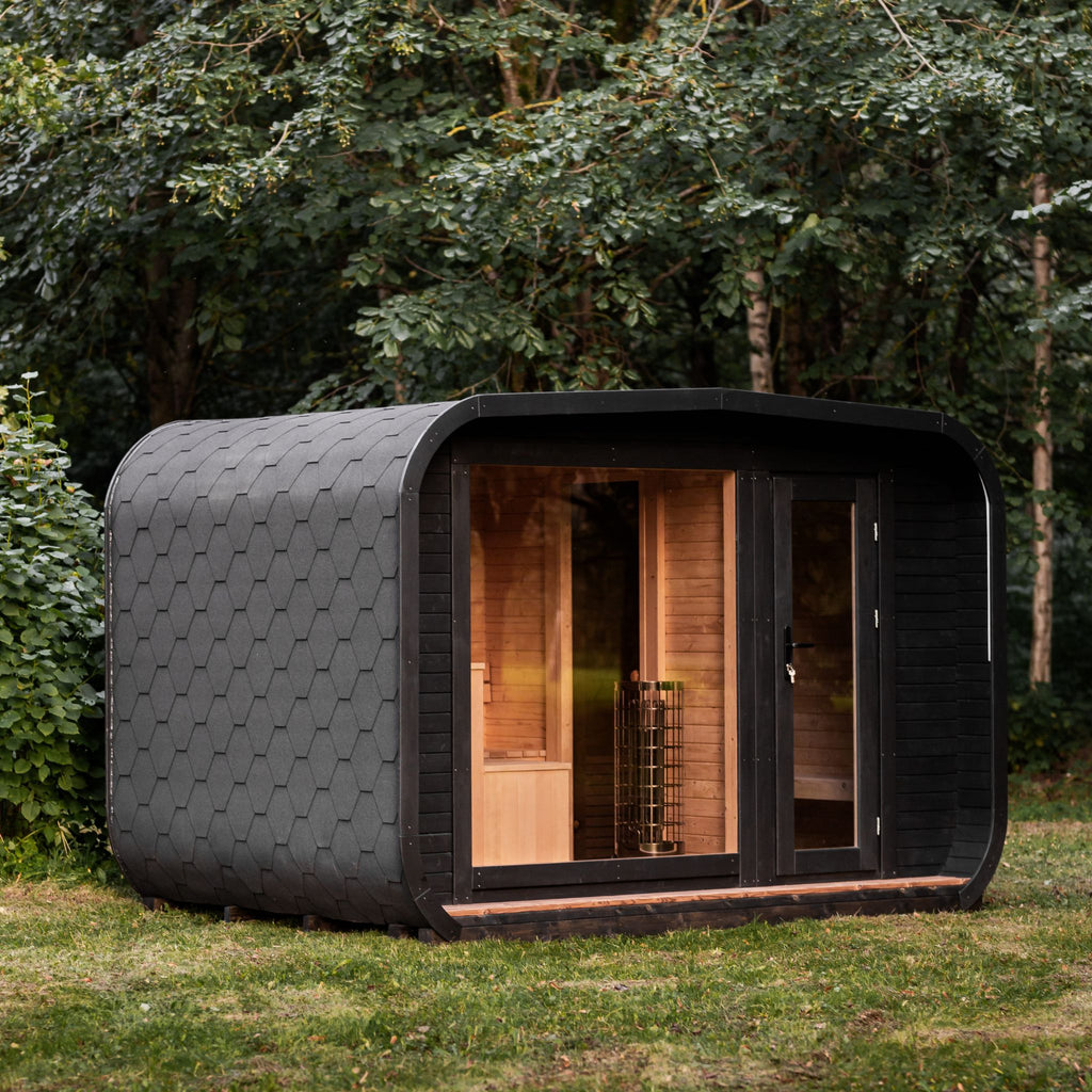 LUX Sauna mit Vorraum 245×500