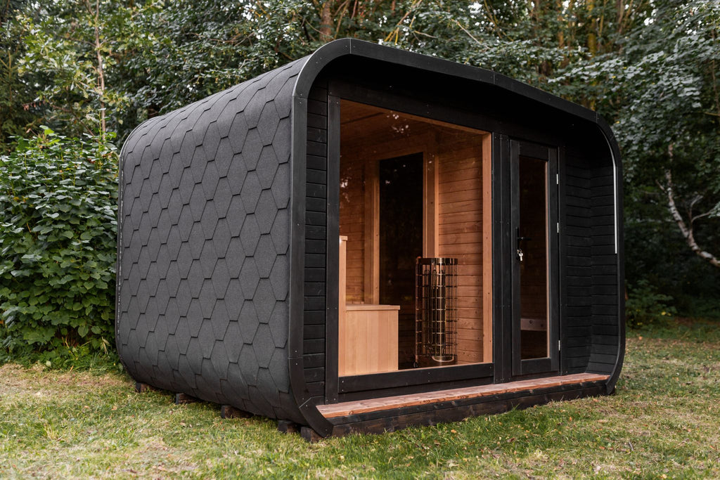 LUX Sauna mit Vorraum 245×500