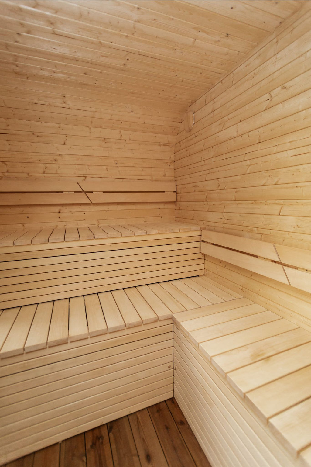 LUX Sauna mit Vorraum 245×500