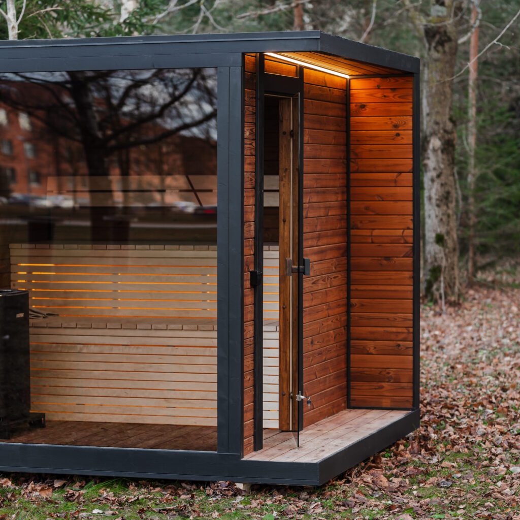 ModulSauna 240×250 – Thermoholz