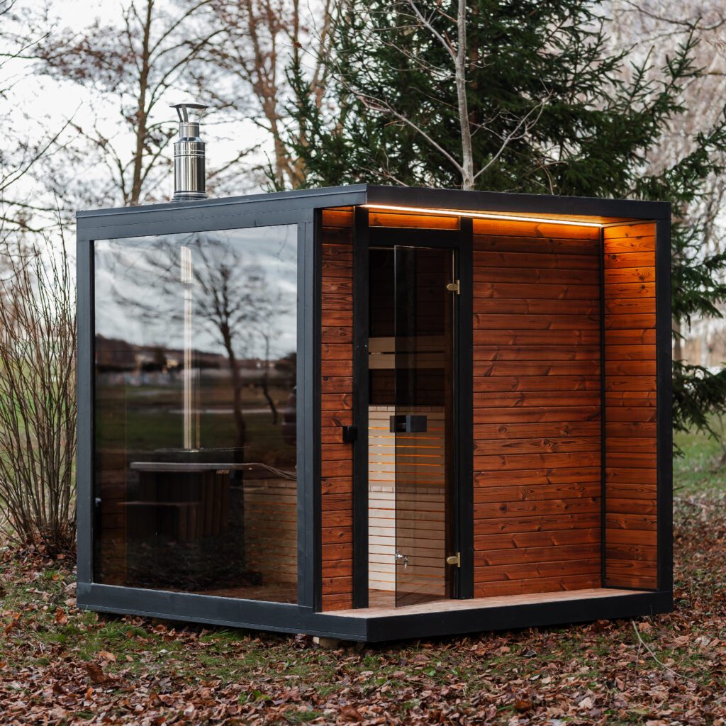ModulSauna 240×250 – Thermoholz