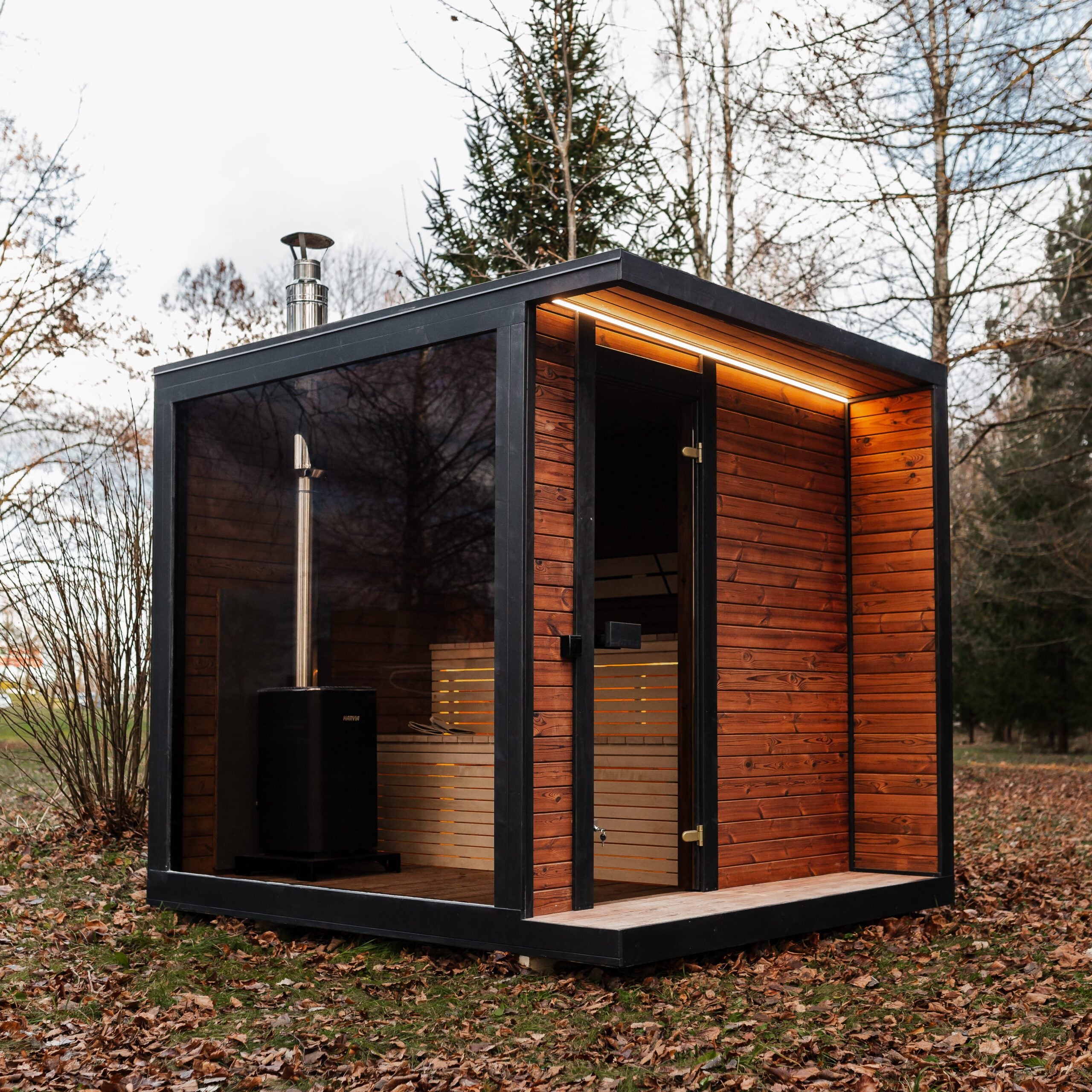 ModulSauna 240×250 – Thermoholz